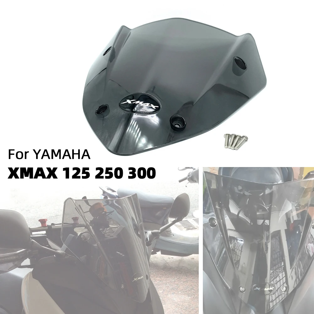 

Motorcycle Windscreen Windshield Wind Screen Shield Deflector For Yamaha Xmax300 Xmax250 Xmax125 Xmax 300 250 125 Motor Parts