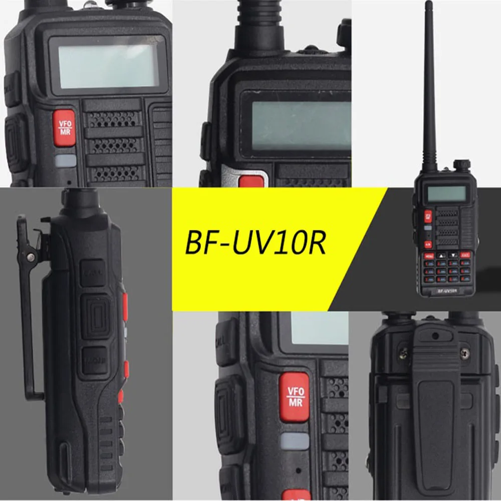 2022 BAOFENG 10 Вт профессиональная портативная рация UV-10R 80 км 128 каналов VHF UHF