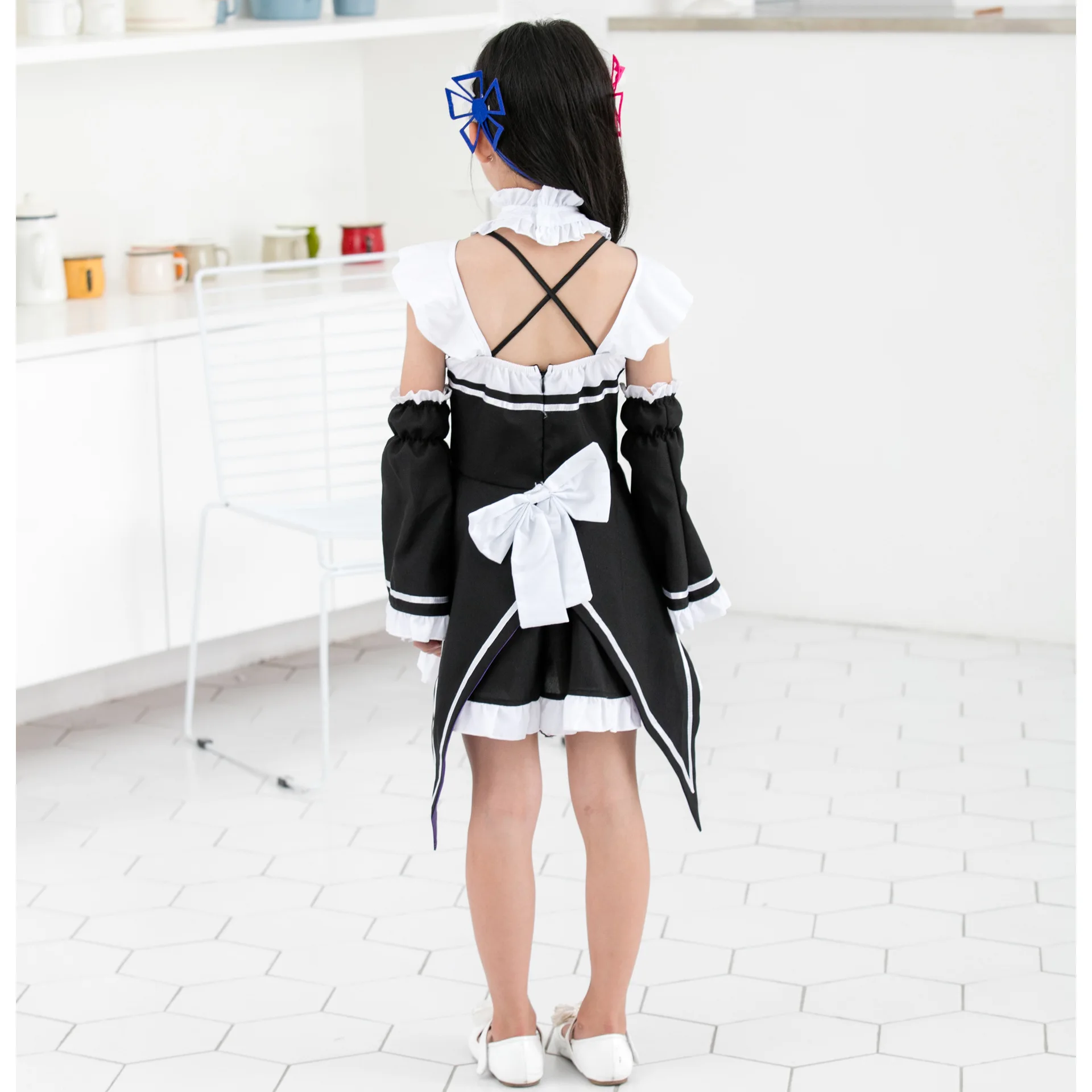 2019 Хэллоуин Рождество детский Аниме Косплей Костюм Детский сад игра