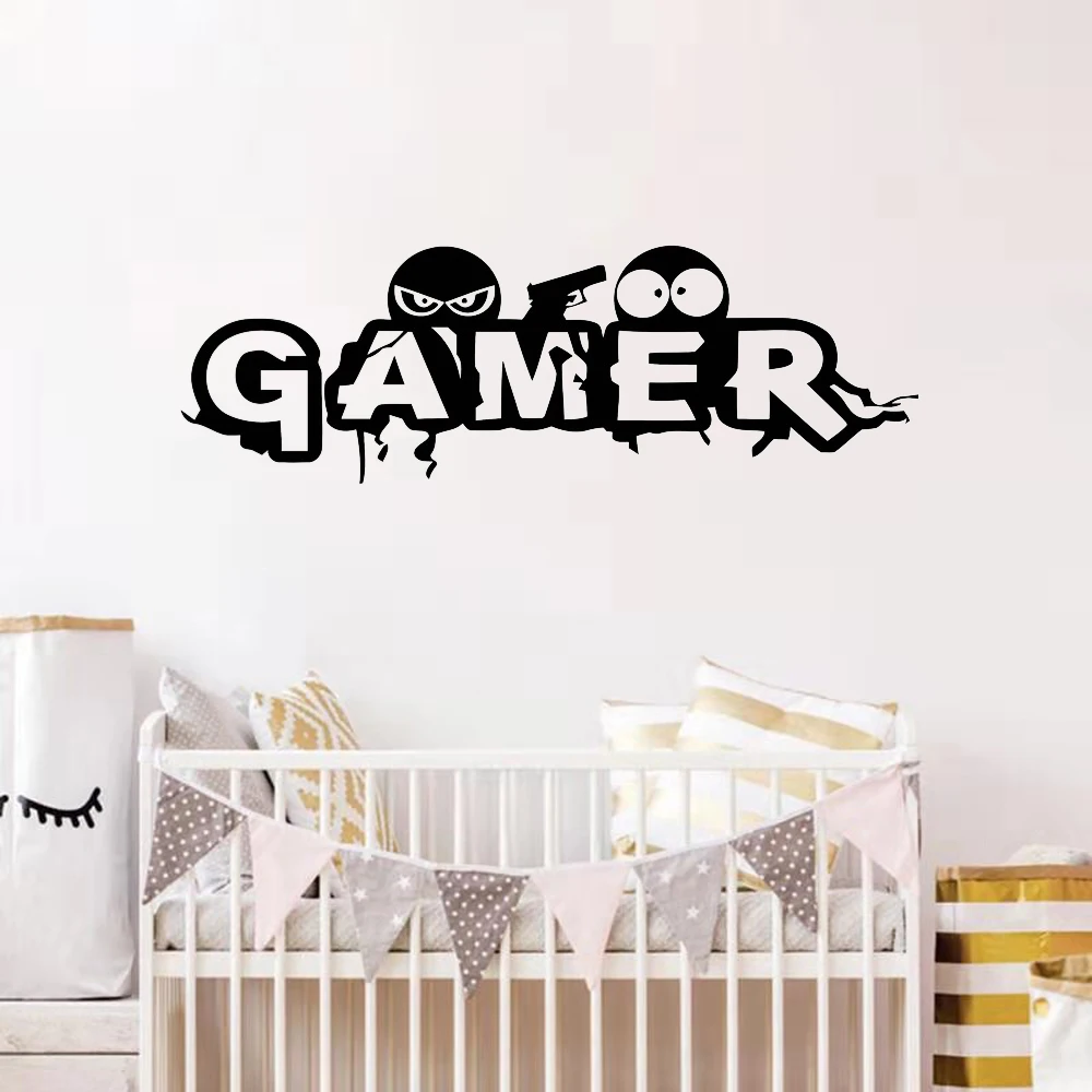 Игровая Наклейка на стену Xbox, переводная картинка для съедобного сна, игрового контроллера, видеоигры, настенные наклейки для детской спальни, виниловые наклейки на стену