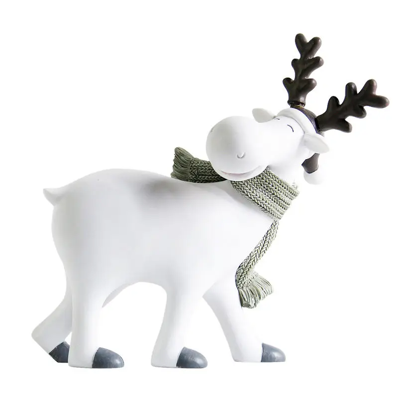 

Ornaments Nordic light luxury wind healing small ornaments deer home decorations children's room creative bedroom furnishings