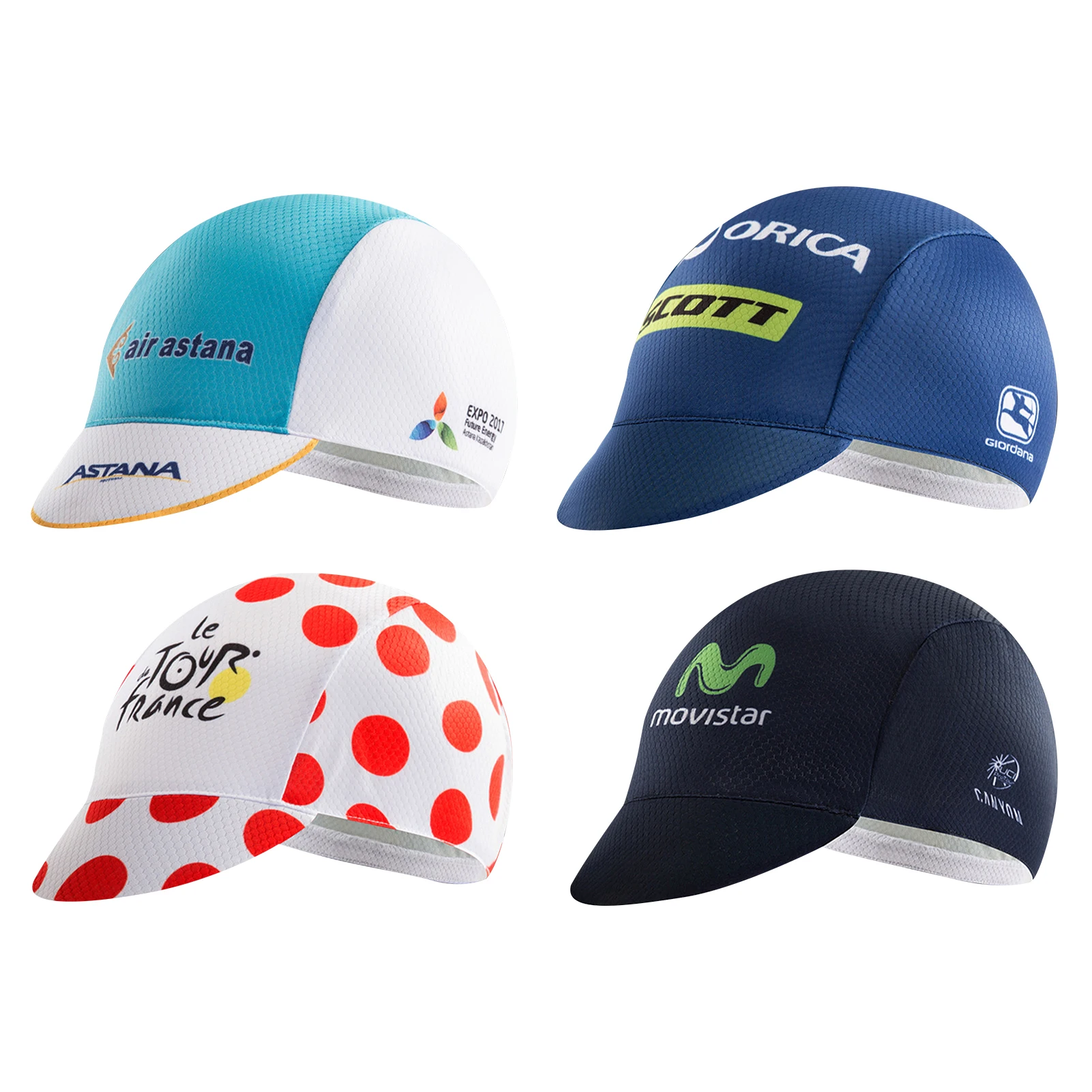 

Outdoor Cycling Running Quick-drying Various Types Of Bicycle Hat Breathable Sunscreen Helmet Lining Bicycle Wear Caps