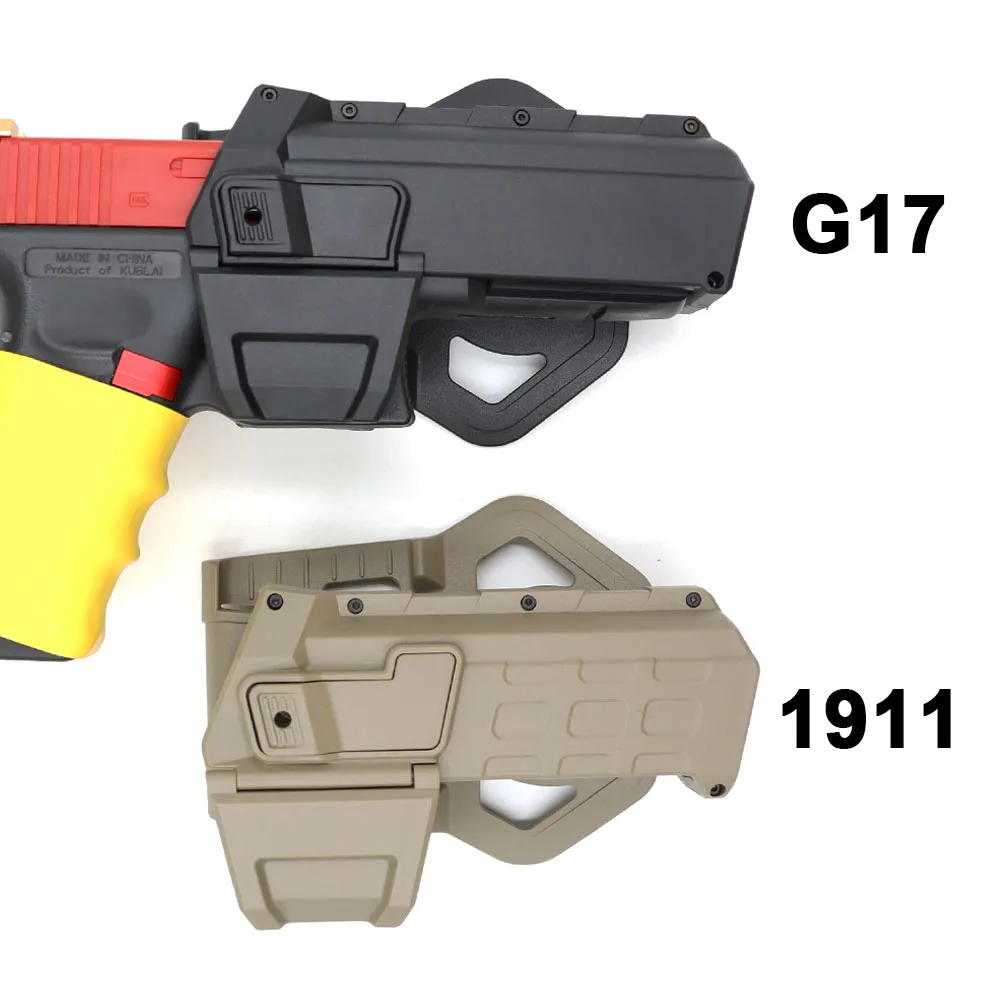 

Tactical Movable Pistol Airsoft Holsters for Glock G17 18 Kublai P1 1911 P4 Mounted Holster Right Hand Waist Gun Holster Hunting