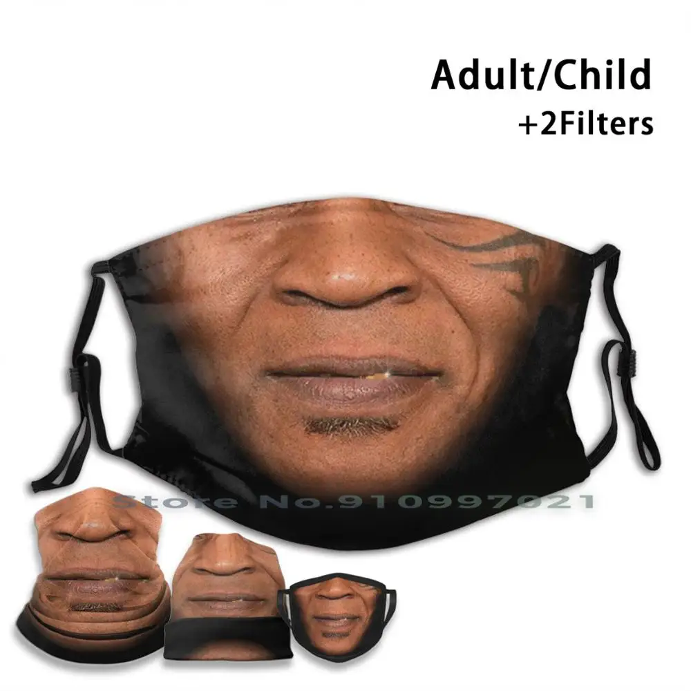 

Маска для лица неодноразовая маска для лица PM2.5 фильтры для детей и взрослых боксеры Greatest Ko Knockout Champ пояс Тяжелая маска