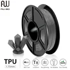 AW 3D ТПУ Гибкая нить 0,5 кг 1,75 мм для 3D принтеров и 3d-ручек допуск: +-0,03 мм печать детские игрушки экологически чистые