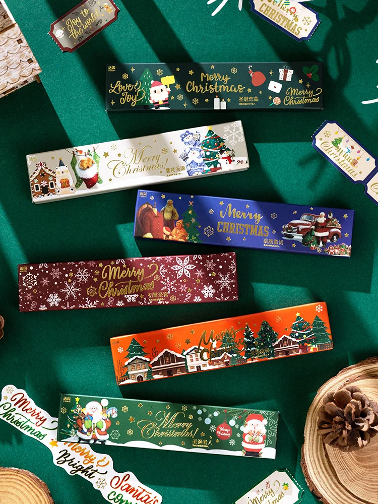 

6 упаковок/партия, бумажные наклейки для творчества