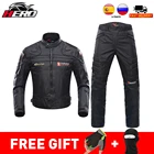 Мотоциклетная куртка Духан, утепленная мотоциклетная куртка + защитные брюки, мотоциклетный костюм, туристическая одежда, комплект защитной экипировки, Осень-зима