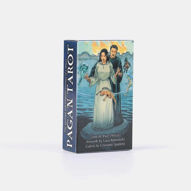 

2021 Pagan Tarot Oracle Oracle Card Board Deck Games Palying Cards For Party Game 78 Pcs Tarot Cards