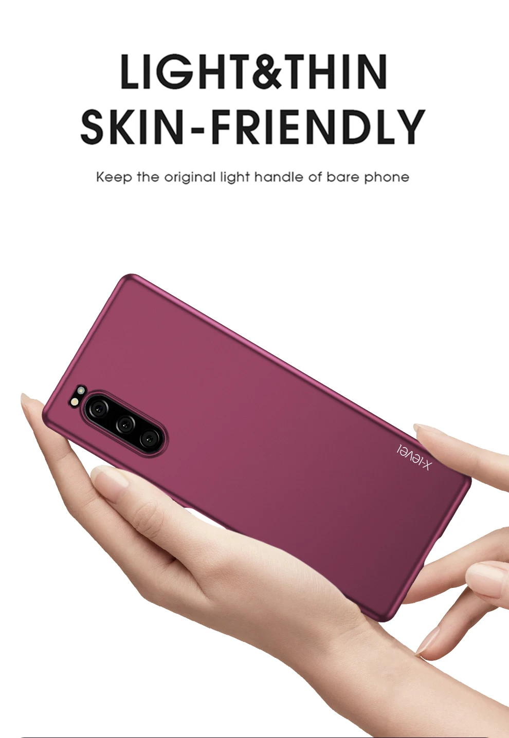 Для sony Xperia XZ Премиум чехол X-Level Мягкий ТПУ, силикон, матовая поверхность задней крышки для XZ1 XZ2 XZ3 XZ4 чехол для Xperia5 XZ5 Xperia 8 Capa