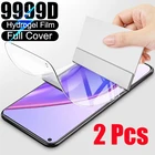 2 шт. мягкая Гидрогелевая пленка для OPPO Realme 8 Pro, Защита экрана для Realme 8 7 6 Pro, чехол для смартфона, защитная пленка, не стекло