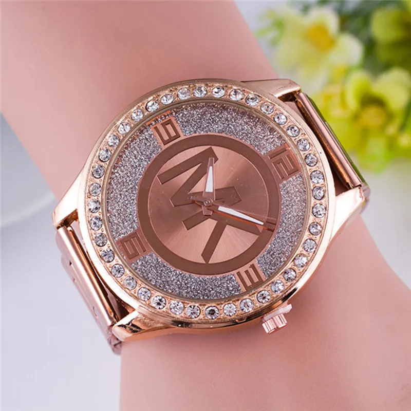 

2021 new arrivals women watches exquisite stainless steel watch for women rhinestones luxury casual quartz watch Relojes Mujer