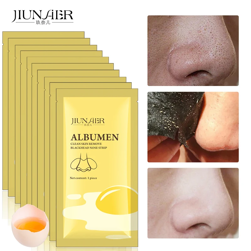 JIUNAER 10 шт. удаляет угрей кератин клещи акне очищает поры нос| |