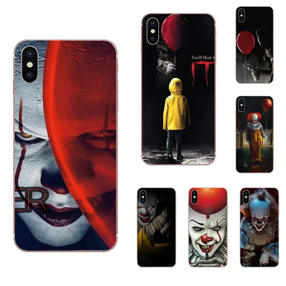 Ультра тонкий для huawei P7 P8 P9 P10 P20 P30 Lite Mini Plus Pro Y9 Prime P Smart Z 2018 2019 Pennywise клоун ужас