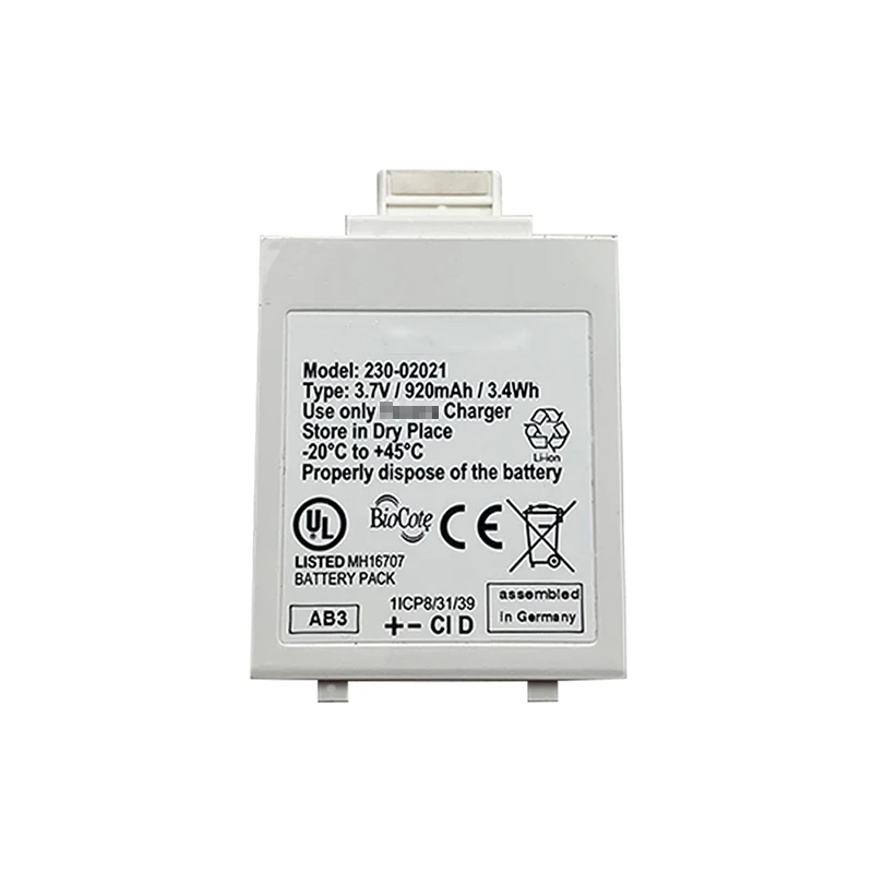 

230-02021 Wireless Phone Replacement Battery 3.7V 920mAh Li-Ion Rechargeable Battery for vocera