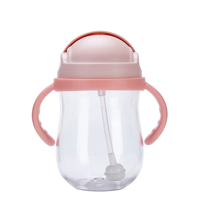 

300ML Baby Drinking Cup Feeding Bottle Wide-Caliber Multifunctional Drinking Milk Drinking Water Dual-use Bottle BPA Free