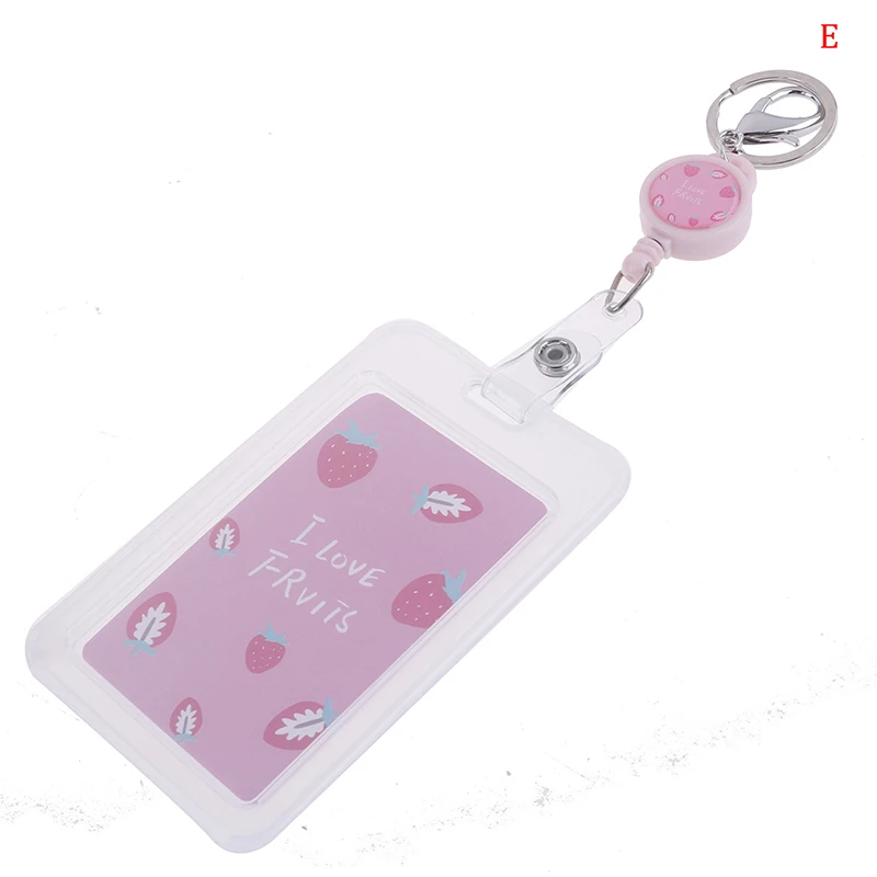 

1PCS Passport Bank Card ID Holders Business Cactus ID Card Case Women Men Cute Cartoon PVC Credit Card Holder