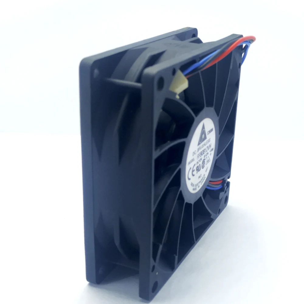 Delta FFB0812VH FOO 80*80*25 8 см DC 12V 0.42A 3 он лайн Скорость двойной шариковый подшипник