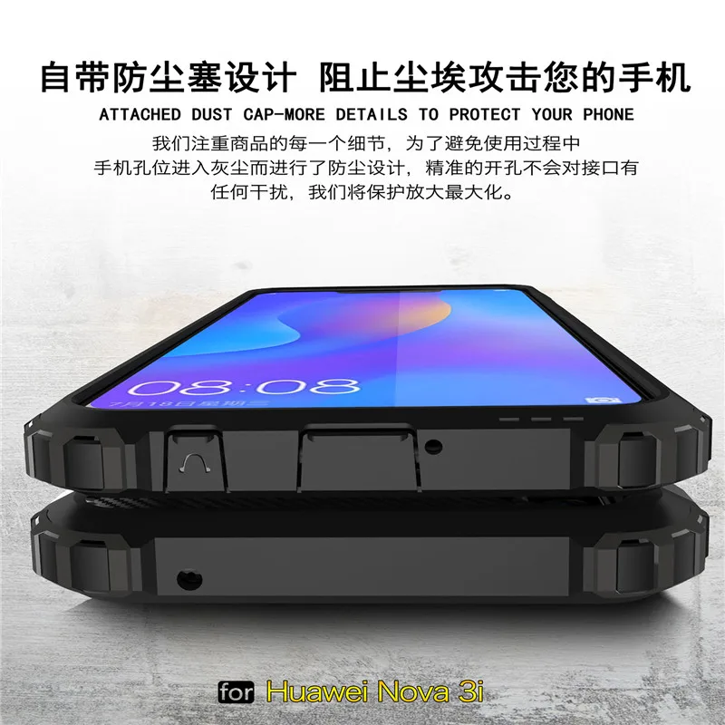 Для Xiaomi Redmi K30 бронированный чехол для телефона задняя крышка силиконовый бампер