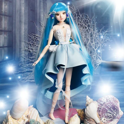 Fortune Days MMGirl 12 созвездий серии как bjd 1/6 30 см 14 шарнирные куклы тела с изысканной подарочной коробкой упаковка игрушка кукла - Цвет: Aquarius
