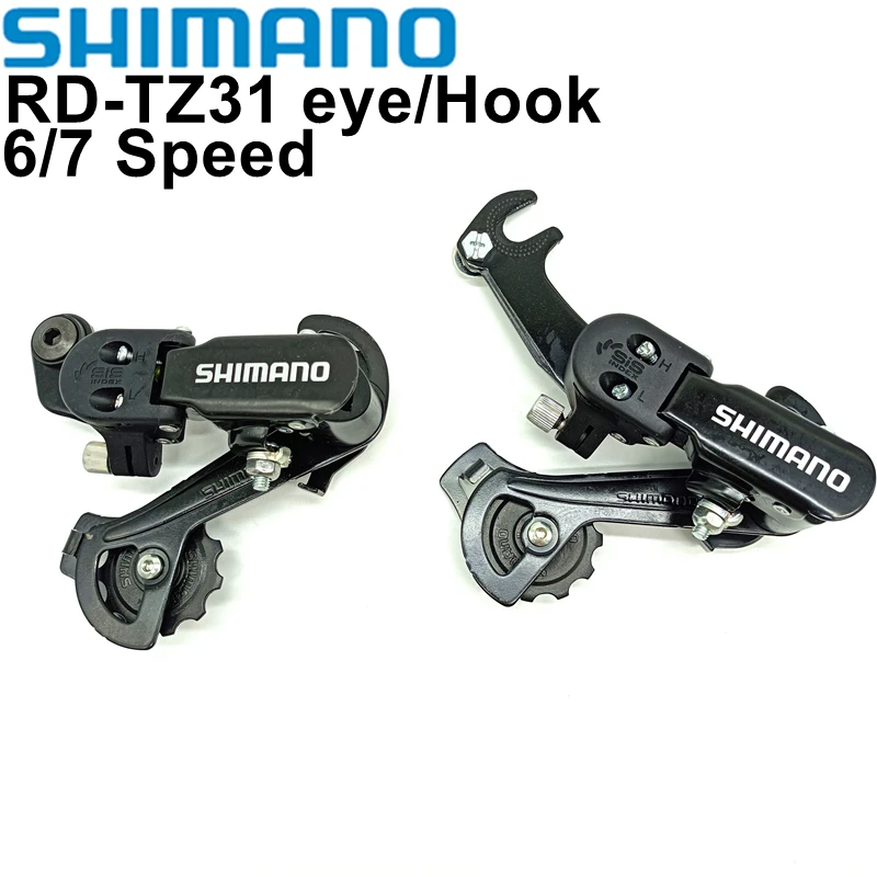 Задний переключатель передач Shimano TZ31 велосипедный рычаг заднего переключателя 6S