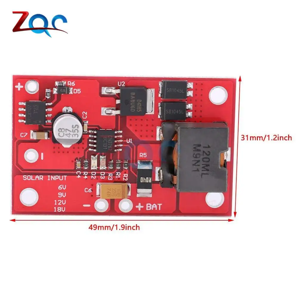 1 ячейка зарядное устройство для литиевых батарей с 3 7 В 4 2 CN3791 регулятор MPPT плата