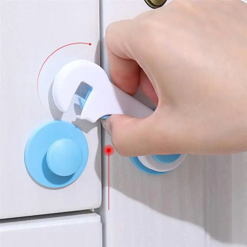 

10PCS Multi-use Baby Drawer Lock Plastic Child Security For Cabinet Refrigerator Window Closet Protect Toddler Safety Protector