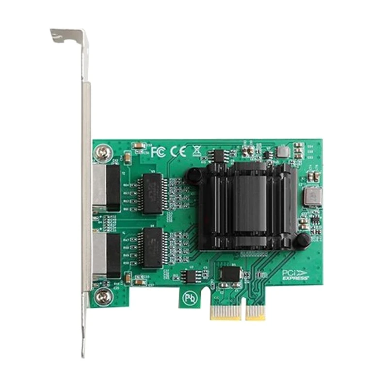 KX4A для intel 82571 1000M PCI Gigabit Network Express X1 1000 Мбит/с настольный Sfp Ethernet адаптер карта RJ45 2