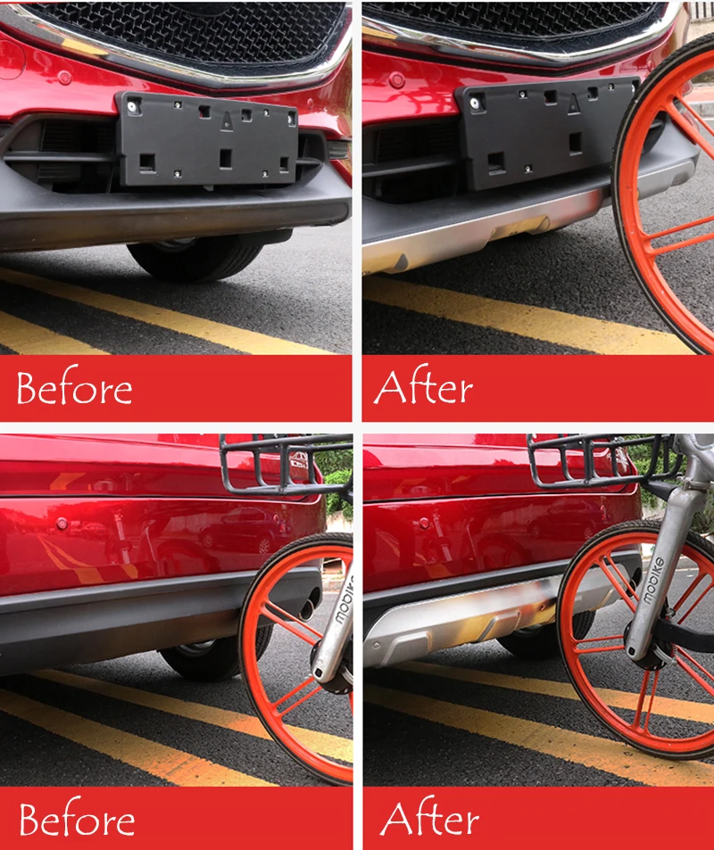 Автомобильный Передний Задний Бампер Обложка декоративный полоски защитное