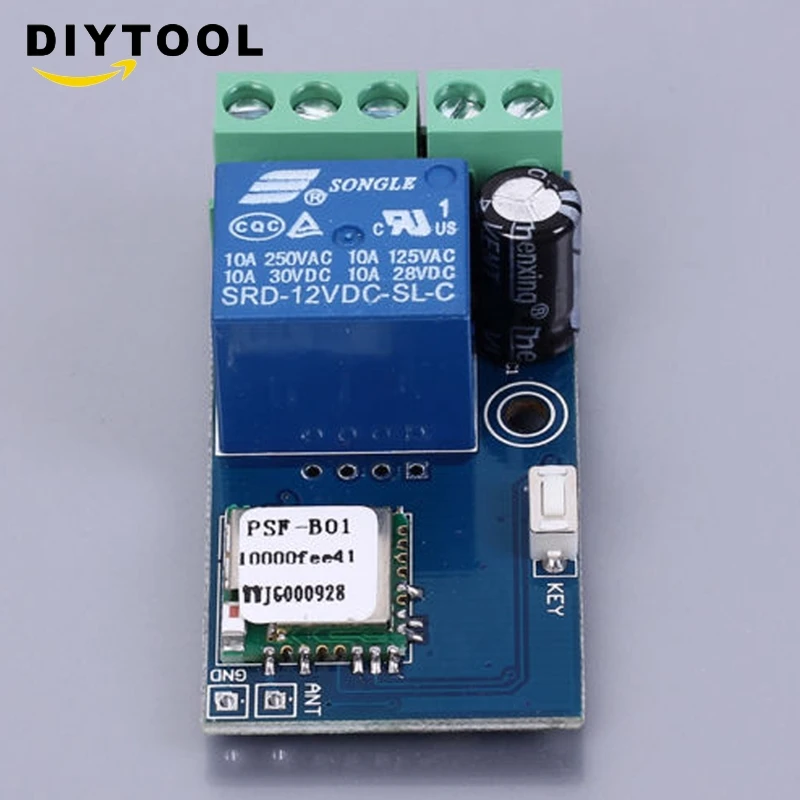 DC 12V Wifi генератор импульсов модуль коммутационный беспроводного реле пробежки