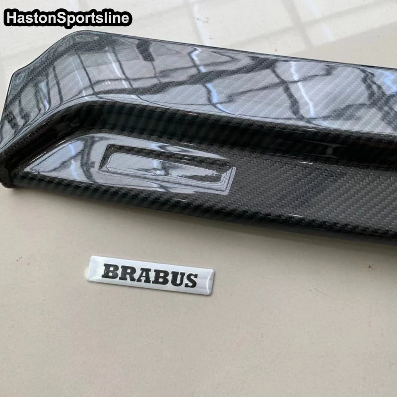 Brabus Стиль для Mercedes-Benz W205 бампер AMG 4DR C205 2DR S205 5DR C180 C200 C300 C43 углеродного волокна переднего бампера v-стиля 2019UP