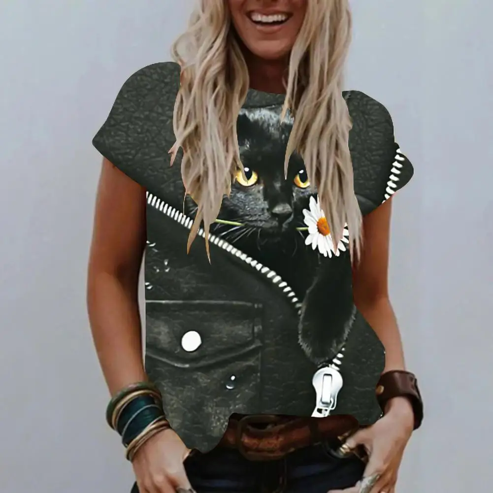 Мужские/женские футболки с рисунками из мультфильмов Топы 3D без рукавов принтом