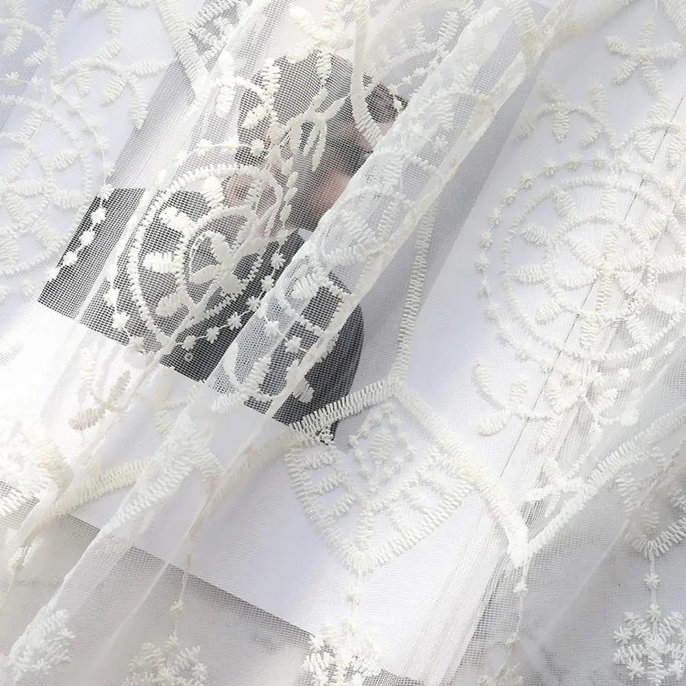 Прозрачная Вуаль Шторы s для Kithcen двери Тюль-шторы окон Тюль драпировки Гостиная