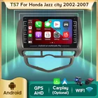 MEKEDE Android автомобильный мультимедийный плеер Радио стерео для Honda Jazz City 2002 2003 2004 2005 2006 2007 WIFI GPS навигация без DVD