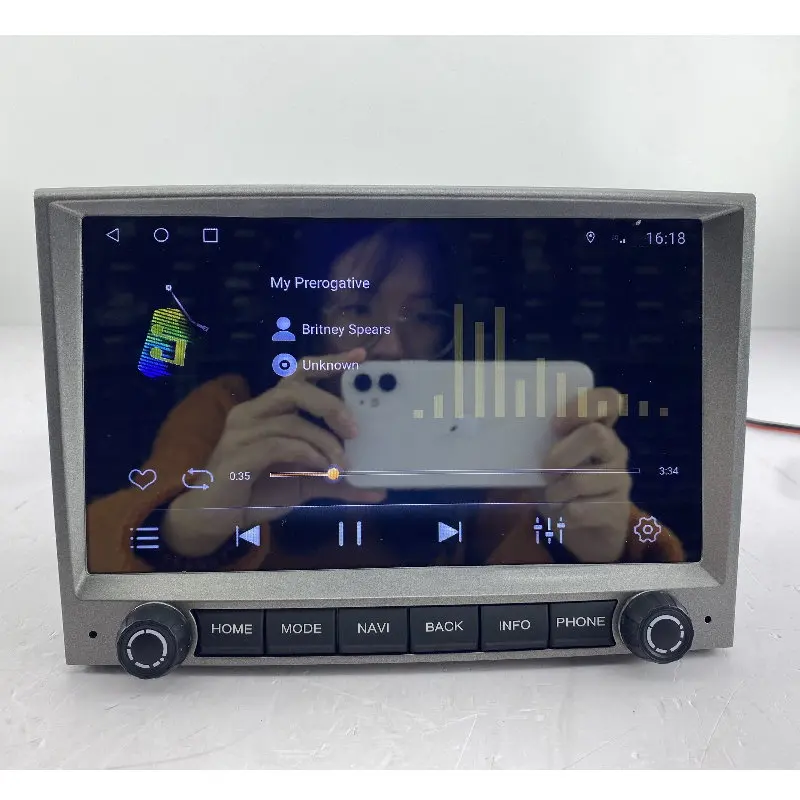 Автомобильный мультимедийный DVD-плеер на Android для Porsche 911 997/Cayman 2005-2012 GPS-навигация