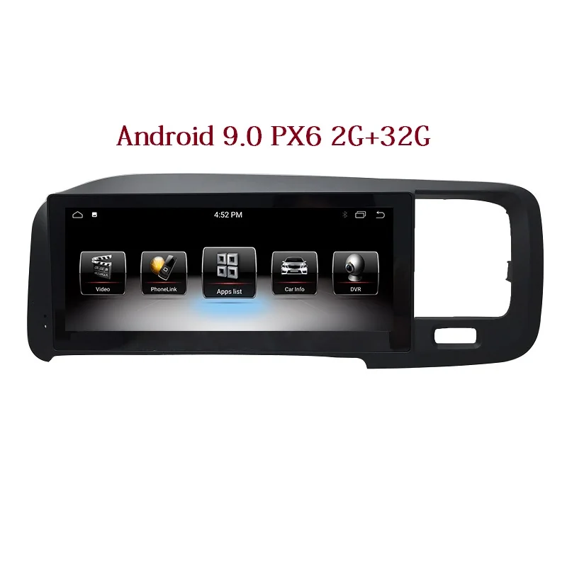 original 5inch S60 Android 9,0 Восьмиядерный 8,8 дюймовый мультимедийный плеер Android Авторадио для- Volvo S60 - Цвет: original 5inch