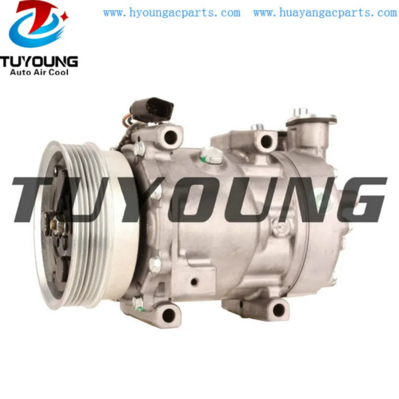 

Автомобильный Компрессор кондиционера Sanden 7V16 1234 1282 SD7V16 для Ford Galaxy 2,3 VW Sharan 1A 1B 2,0 2M2H19D629AA 1149431 1149454 7M5820803A