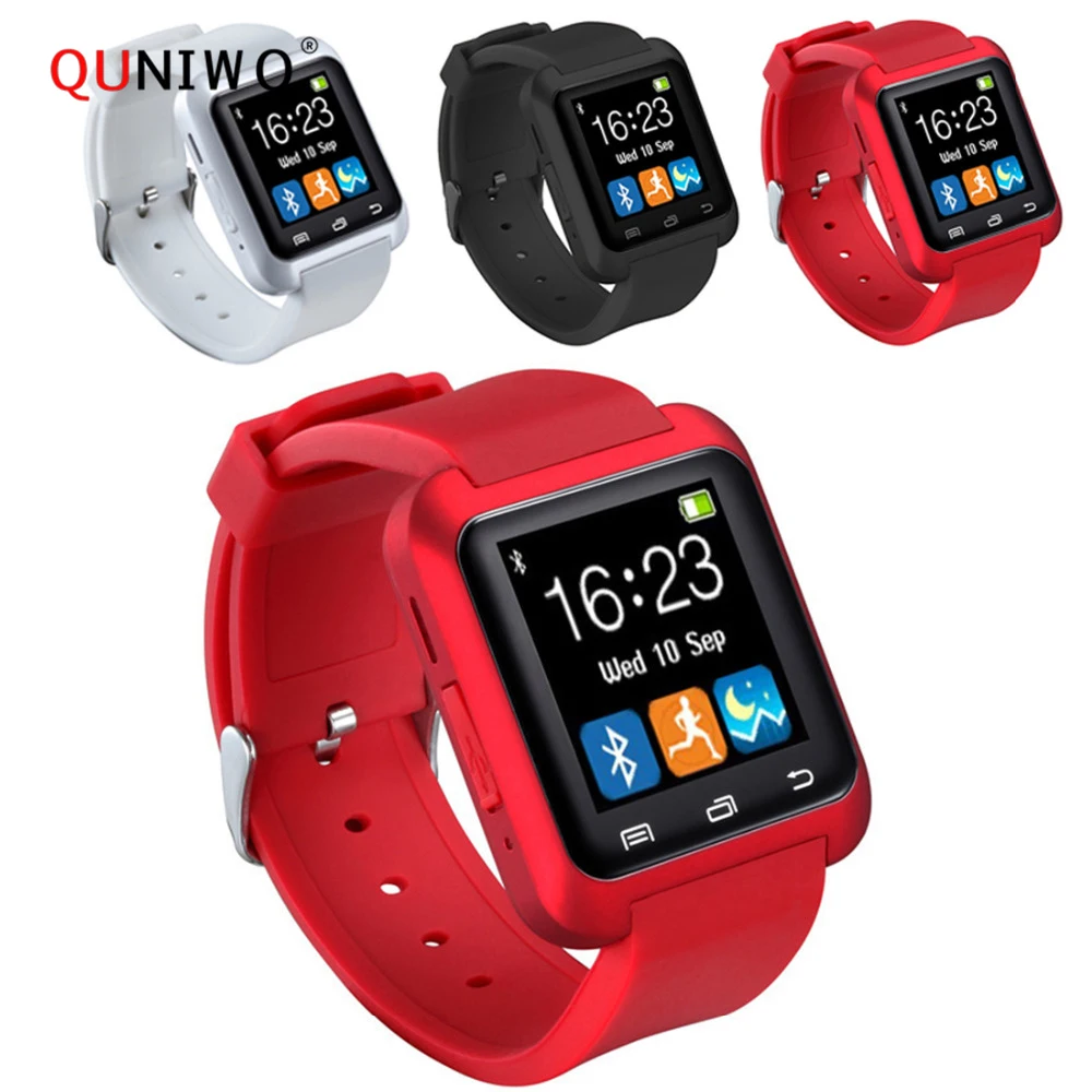 Новые умные часы с Bluetooth U8 для iPhone IOS Android смарт телефон ношения устройство Smartwach PK