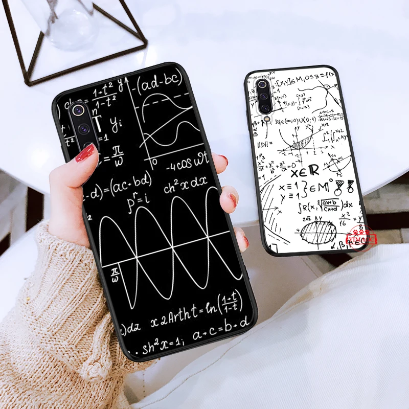 Mc2 с E = mc Математика Альберт Эйнштейн силиконовый чехол для Xiaomi 6 8 9 SE A1 A2 A3 Lite F1 Mix 2S