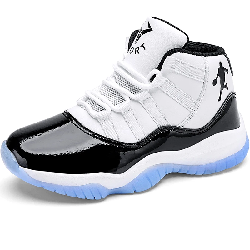 

Brand Children Boys Basketball Shoes Thick Sole Non-Slip Kids Sneakers Girls Sport Shoes Child Boy Girl Basket Footwear Boots