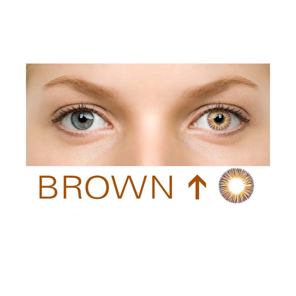 

2pcs 1Pair Colored Dandelion Contacts Lenses Black Big Eye Magic Series Blue Lenses For Cosplay Halloween Party Fashion Show