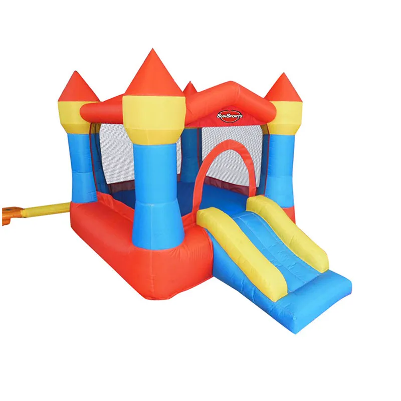Надувной замок детская игровая площадка детский горный прыжок батут парк