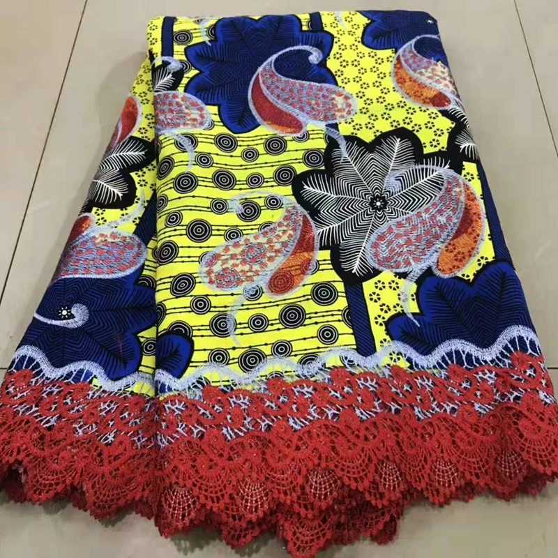 Высококачественная кружевная ткань Анкары в африканском стиле новинка 2019 | Дом и