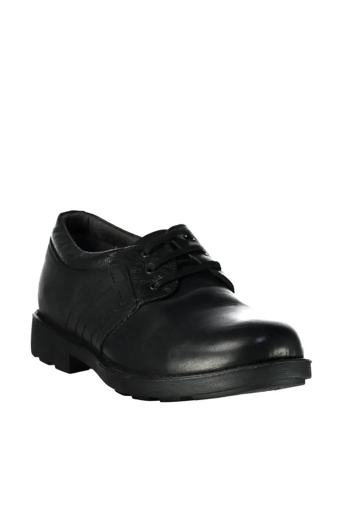 Черные мужские туфли из натуральной кожи Derimod | Обувь