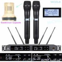 uhf dual beta87 handheld digital wireless microphone true diversity system ksm9 condenser dynamic capsule ur24d mics sets