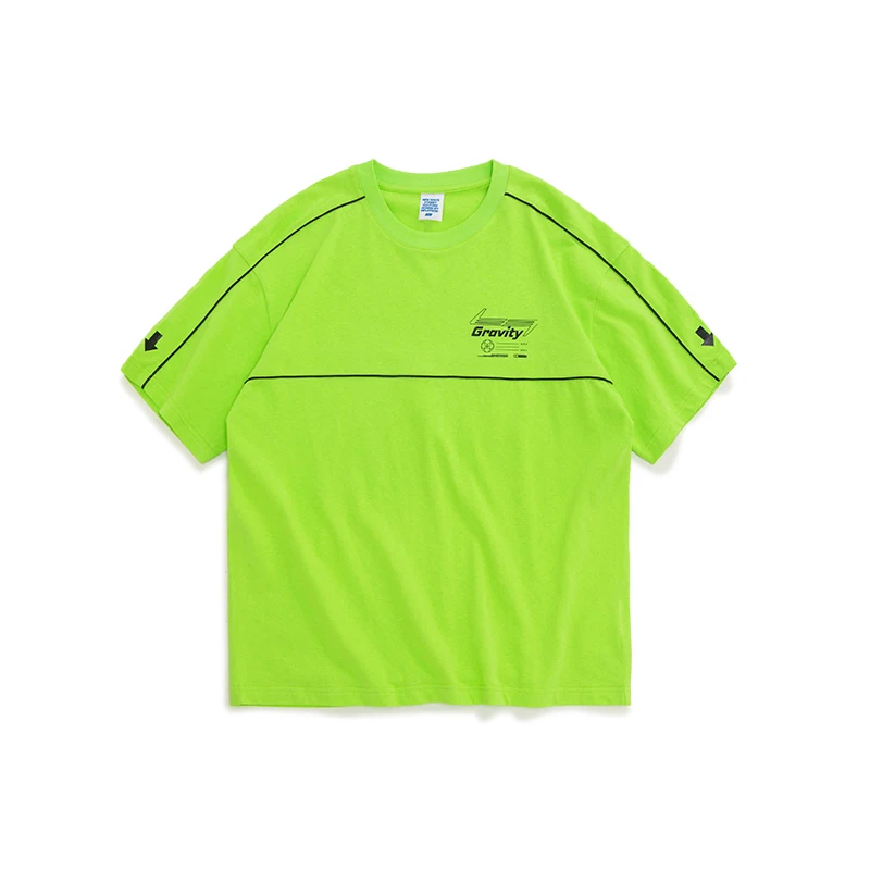 INFLATION хлопковая Мужская футболка, уличная одежда, camiseta hombre, футболка, Homme, свободная, хип-хоп, Harajuku, футболка 1066S20 - Цвет: Green