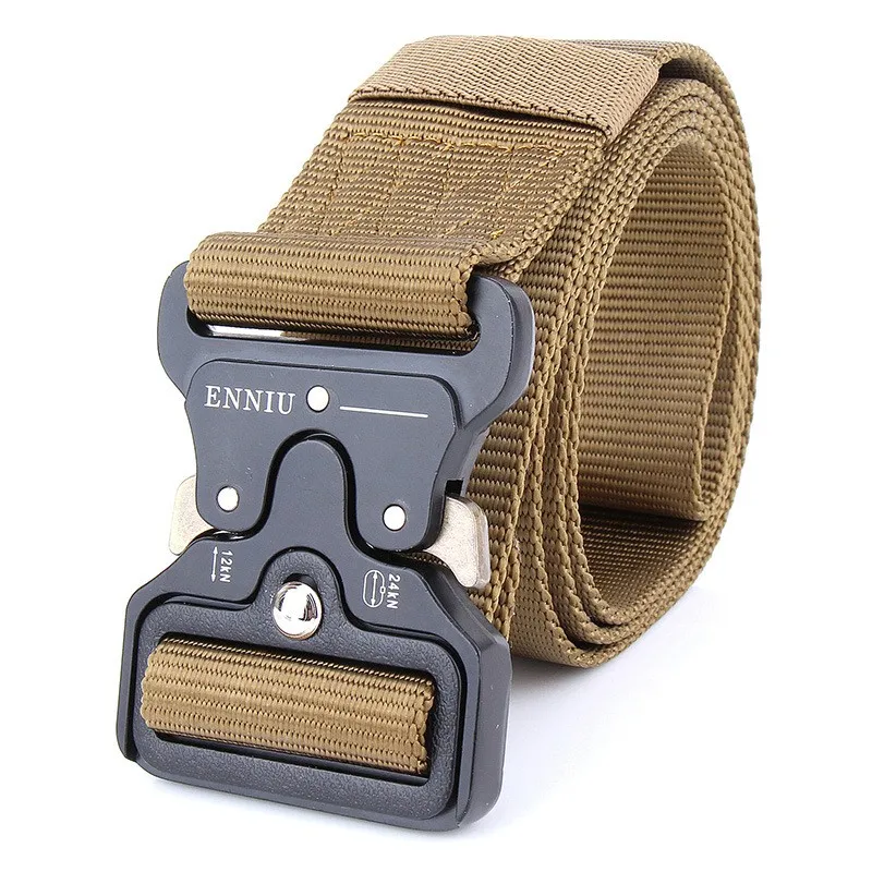 

100-135CM Belt Male Tactical Military Canvas Belt Outdoor Tactical Belt Men's Military Nylon Belts Army Ceinture Hombre