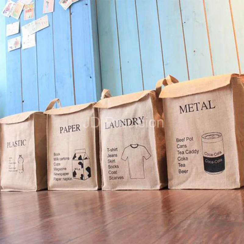 

Collapsible Laundry Basket with Cover Large Capacity Cotton Linen Storage Basket Household Bathroom Waterproof Laundry Hamper