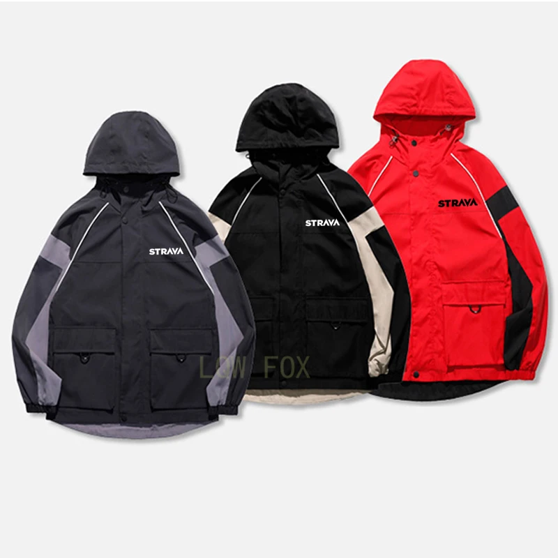 

Men's Cycling Windbreaker Breathable Riding Racing Off Road Bicycle Bmx Jacket Windproof Durable Cycling Clothing Spring Autumn