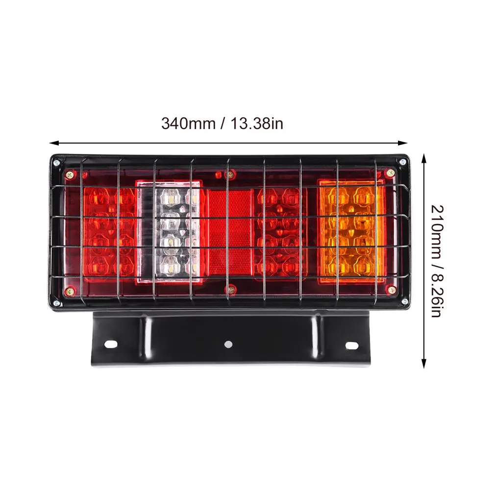 

ONE 24V 32 LED Long-lasting Rear Tail Brake Stop Reverse Light Multi-functional Indicator Lamp For Trailer Truck Caravan