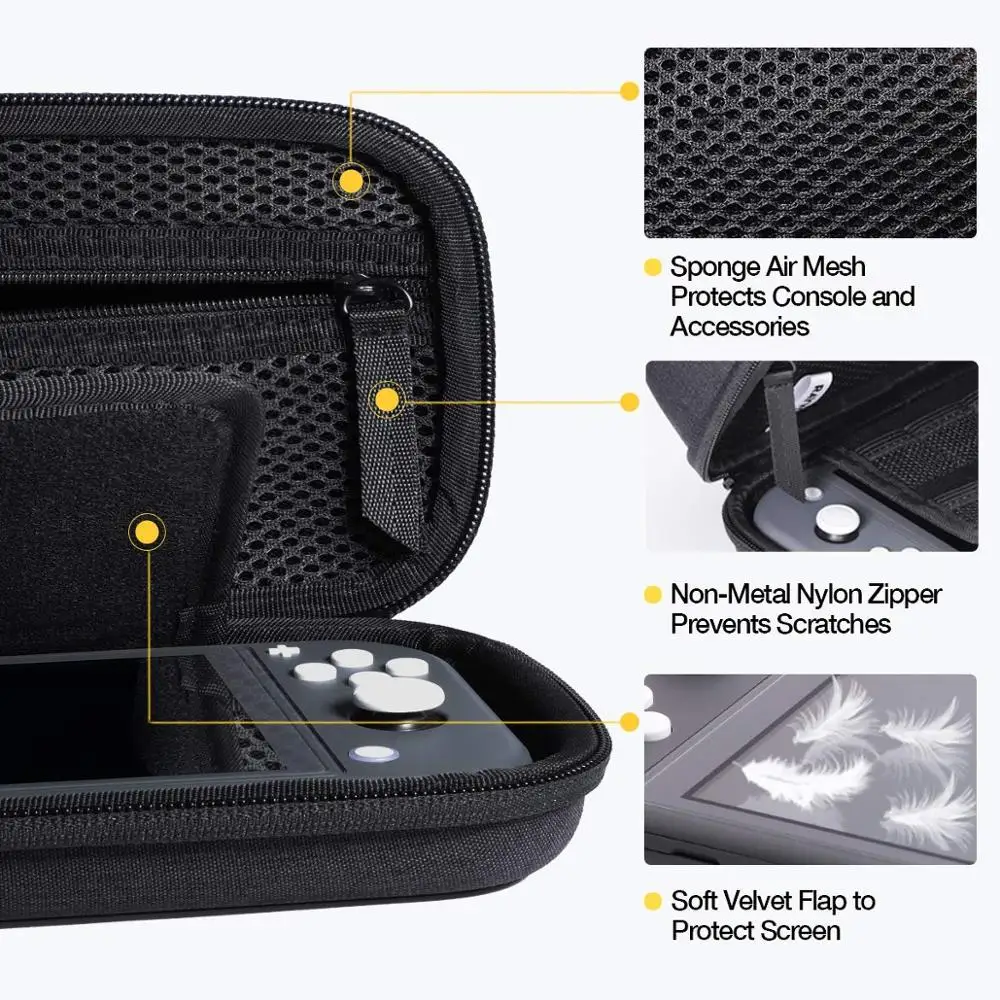 Миниатюрные аксессуары для Nintendo Switch Lite дорожная сумка переноски NS Bag чехол и